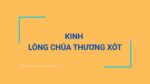 Kinh Lòng Chúa Thương Xót