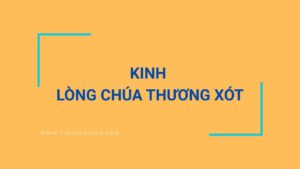 Kinh Lòng Chúa Thương Xót