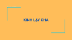 Kinh lay cha