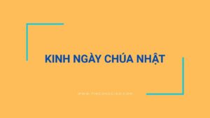 Kinh ngày Chúa Nhật
